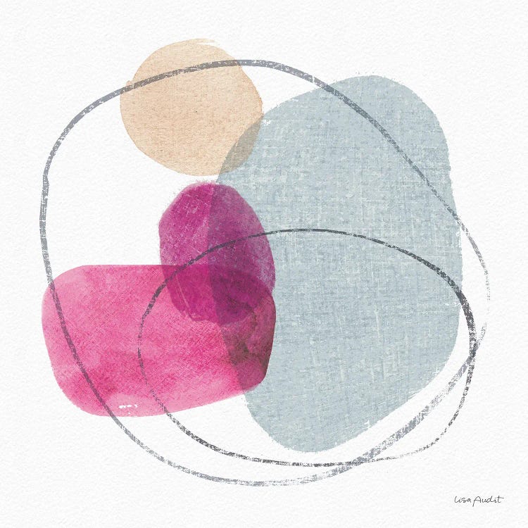 Think Pink VIIIA by Lisa Audit wall art