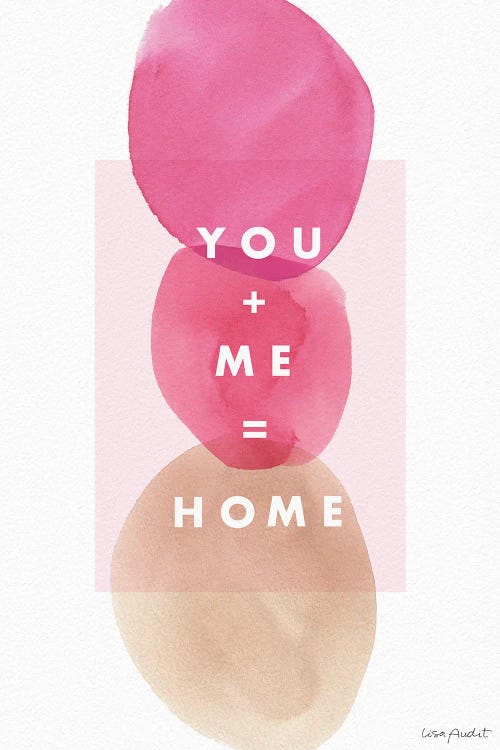 Think Pink XIIA by Lisa Audit wall art