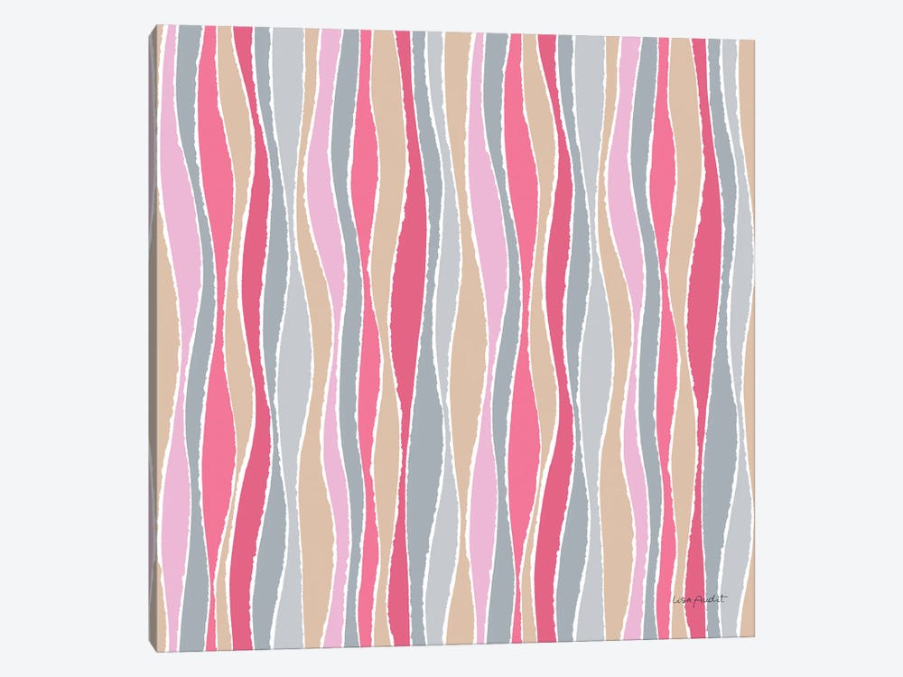 Think Pink XVIA by Lisa Audit 1-piece Canvas Art Print