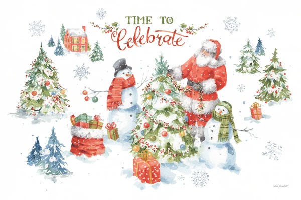 Christmas Signs & Sentiments: Welcoming Santa I by Lisa Audit