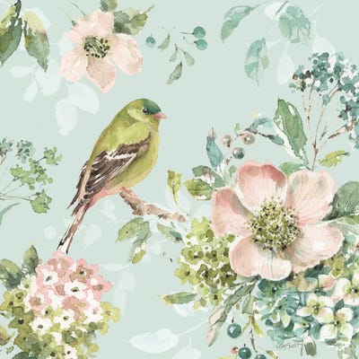 Mint Crush IV On Mint by Lisa Audit framed wall art