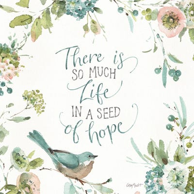 Mint Crush IX by Lisa Audit framed canvas print