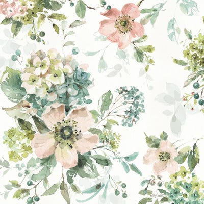 Mint Crush XIV On White by Lisa Audit framed canvas print