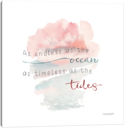 Endless as the Ocean Canvas Art Print - Lisa Audit