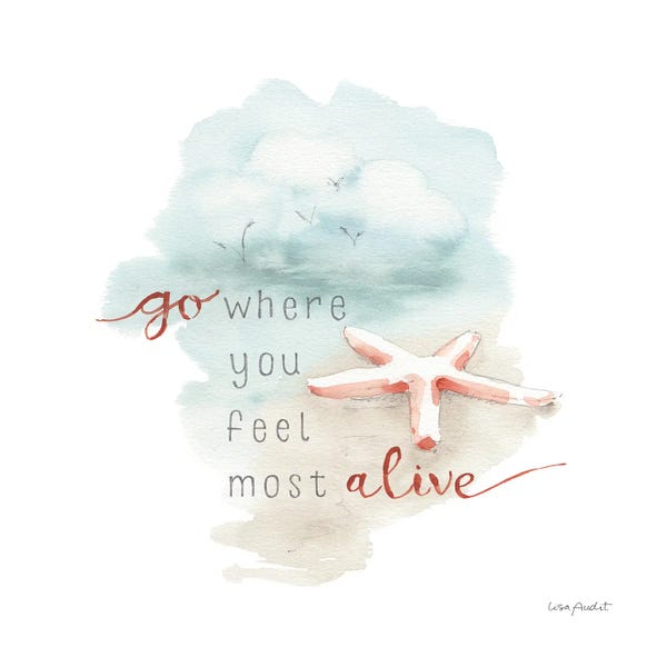 Starfish: Starfish On the Sand by Lisa Audit