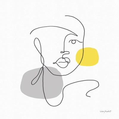 Glow I by Lisa Audit framed canvas print