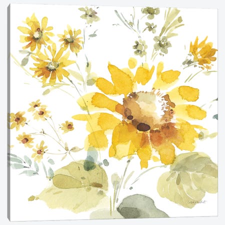 Sunflowers Forever V Canvas Print #UDI367} by Lisa Audit Art Print
