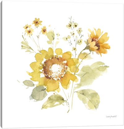 Sunflowers Forever VI Canvas Art Print - Lisa Audit