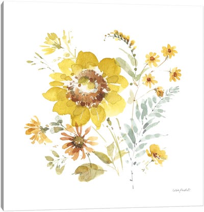 Sunflowers Forever VIII Canvas Art Print - Lisa Audit