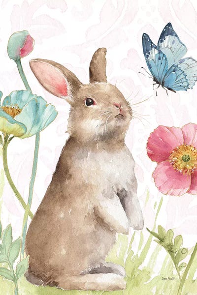 Spring: Spring Softies Bunnies  II Pink by Lisa Audit