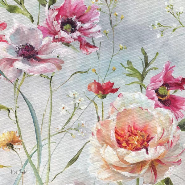 Shabby Chic Décor: Antique Garden III by Lisa Audit