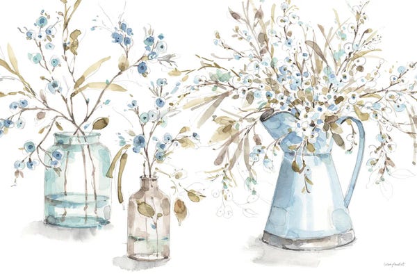 Roaring Brook Art: Blue Escape I by Lisa Audit