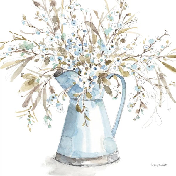 Roaring Brook Art: Blue Escape III by Lisa Audit