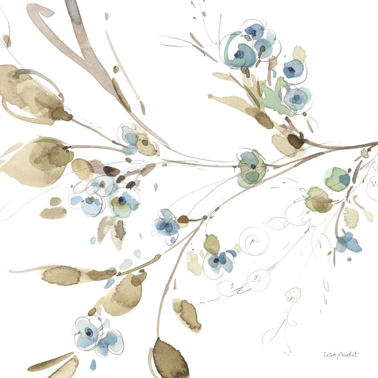 Blue Escape VII by Lisa Audit wall art