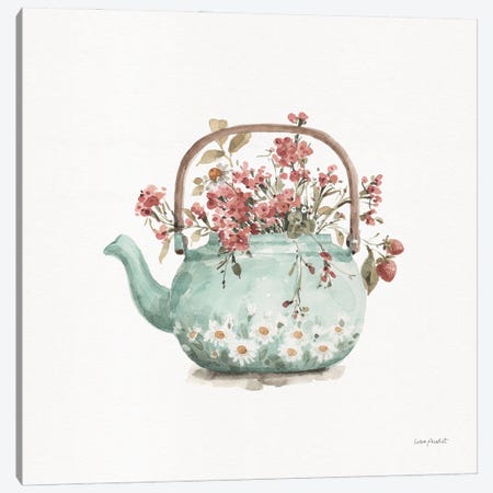 Garden Tea III Canvas Print #UDI419} by Lisa Audit Canvas Wall Art