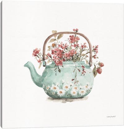 Garden Tea III Canvas Art Print - Lisa Audit