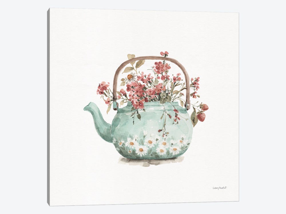 Garden Tea III by Lisa Audit 1-piece Canvas Artwork