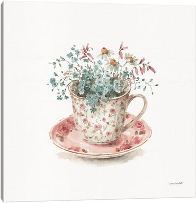 Garden Tea IV Canvas Art Print - Lisa Audit