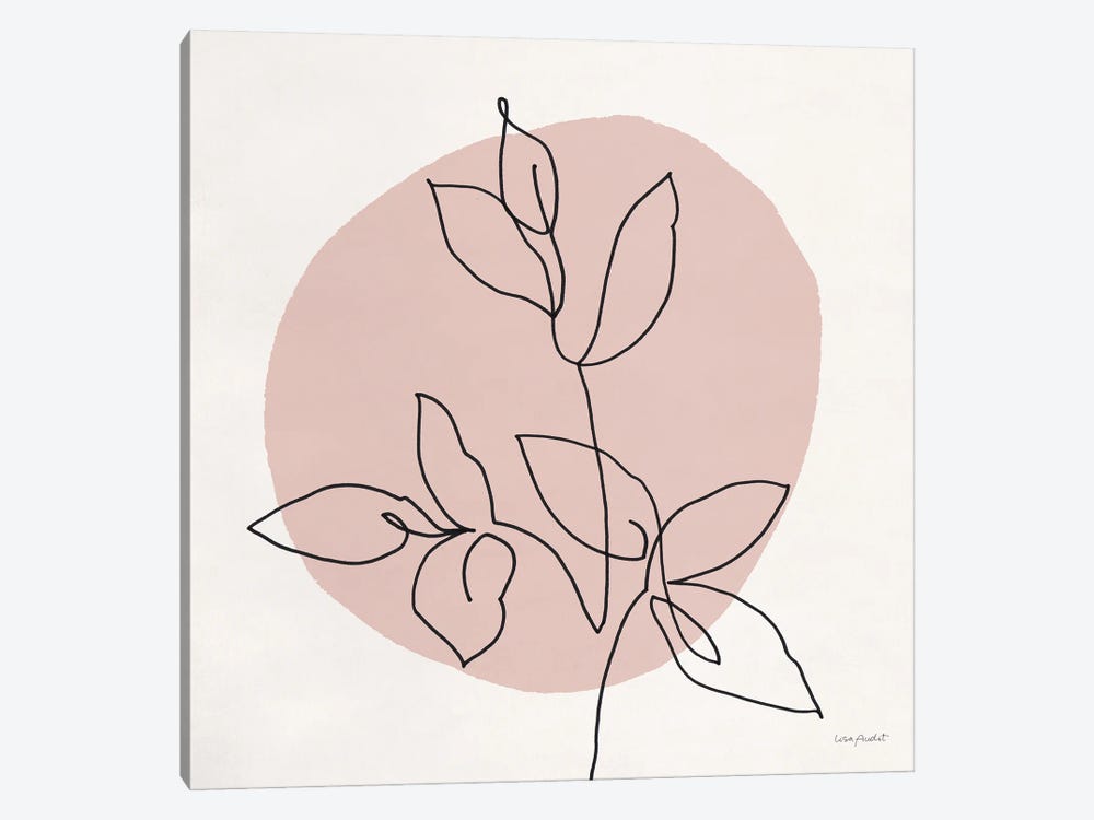 Just Leaves IV by Lisa Audit 1-piece Canvas Wall Art