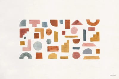 Shapes And Forms I by Lisa Audit canvas print