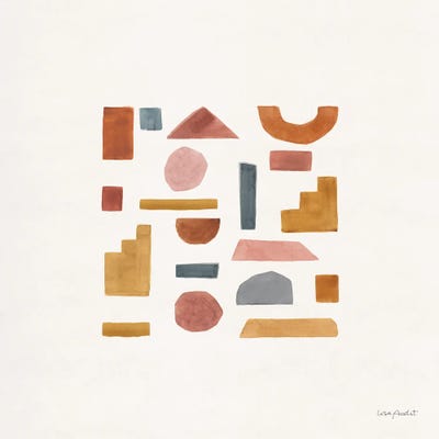 Shapes And Forms II by Lisa Audit canvas print