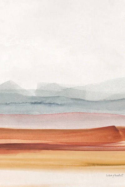 Abstract Bathroom: Sierra Hills II by Lisa Audit