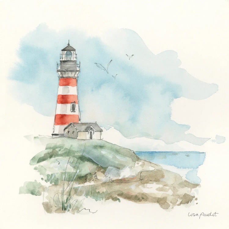 Seaside Journey III by Lisa Audit wall art