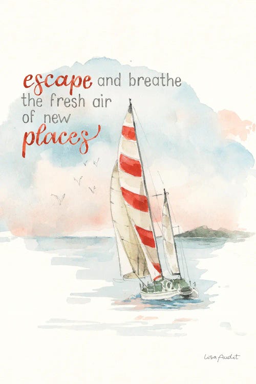 Seaside Journey VI by Lisa Audit wall art