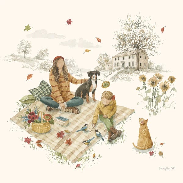 Orange Cats: Fall Festival III by Lisa Audit