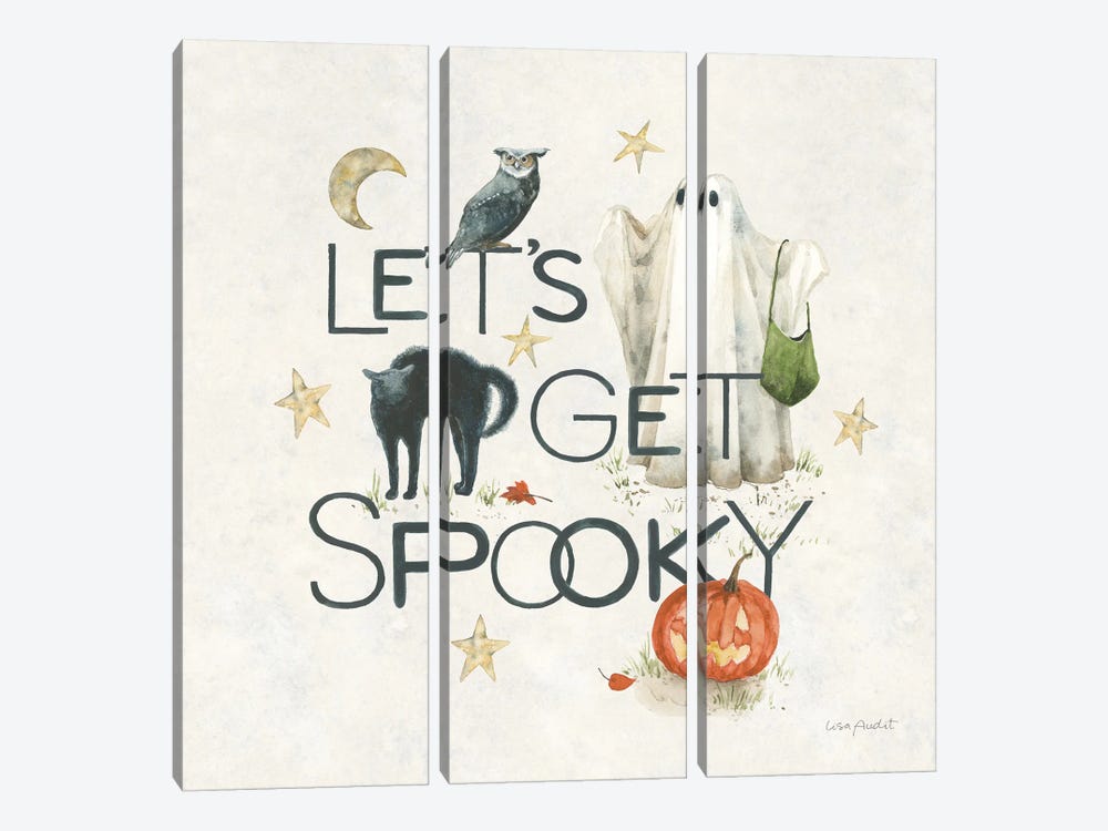 Trick Or Treat IV by Lisa Audit 3-piece Canvas Wall Art