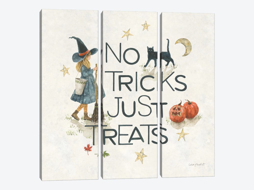 Trick Or Treat V by Lisa Audit 3-piece Canvas Art