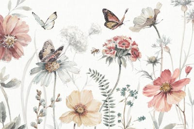 A Country Weekend I by Lisa Audit framed canvas print