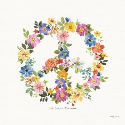 Peace & Love II by Lisa Audit canvas print