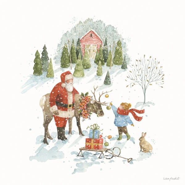 Farmhouse Festive: Santa's Tree Farm III by Lisa Audit