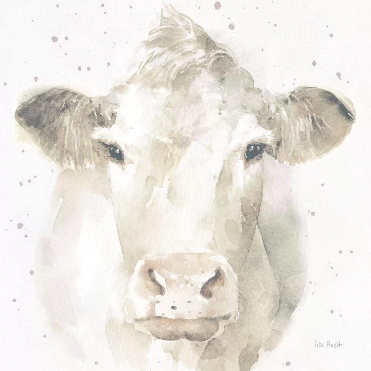 Farm Friends II v2 Neutral by Lisa Audit wall art