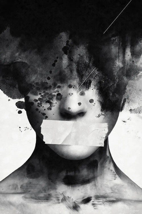 Freedom Of Speech by Underdott Art wall art