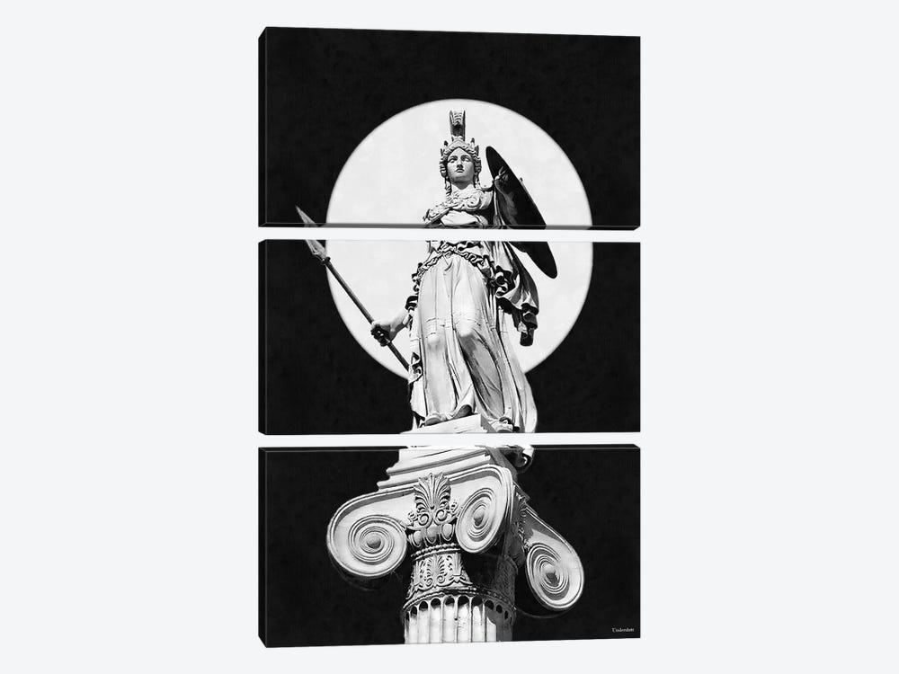Goddess Athena by Underdott Art 3-piece Canvas Artwork