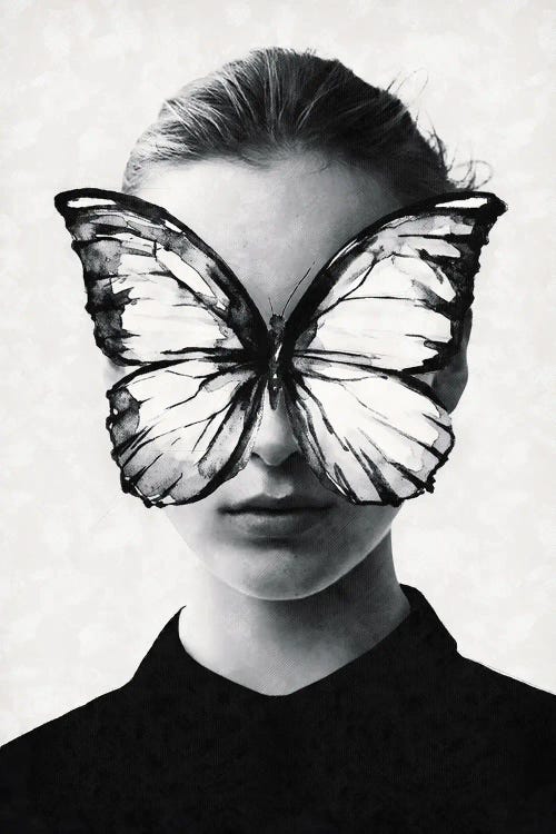 Butterfly by Underdott Art wall art