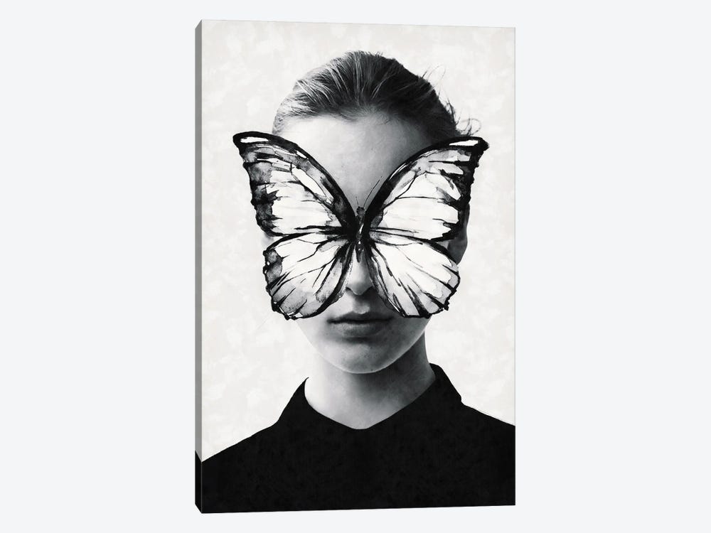 Butterfly by Underdott Art 1-piece Canvas Art