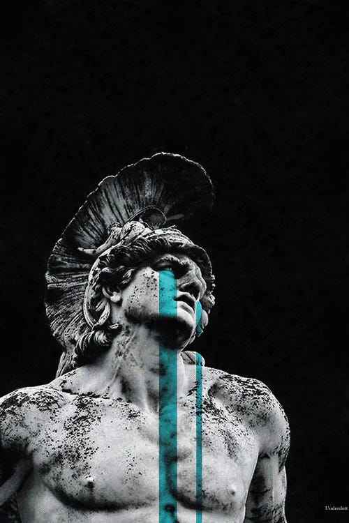 The Tears Of Achilles by Underdott Art wall art