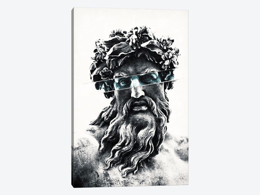 Zeus The King Of Gods by Underdott Art 1-piece Canvas Art Print