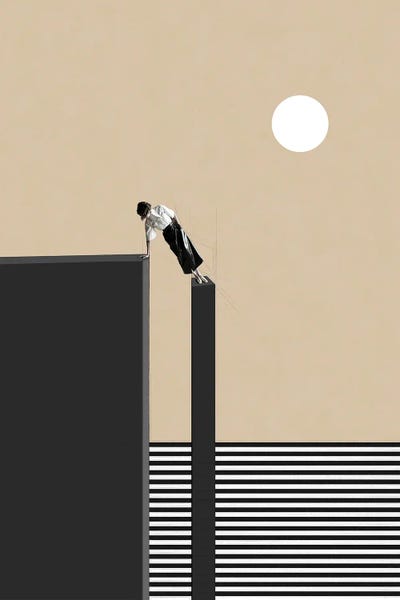 Underdott Art: Surreal Balance by Underdott Art
