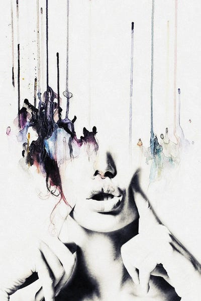 Cheeks by Underdott Art canvas print