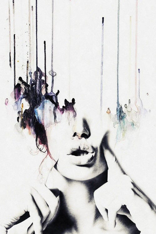 Cheeks by Underdott Art wall art