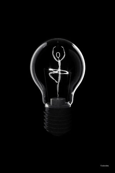 Creativity: Dancing Light by Underdott Art