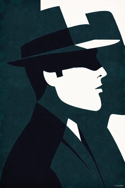 Men's Fashion: Detective by Underdott Art