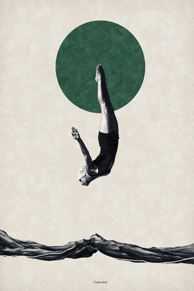 Underdott Art: Dive by Underdott Art