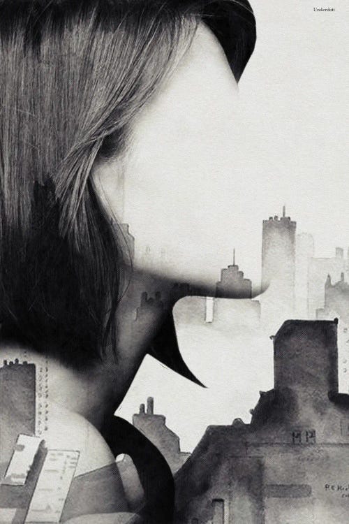Faded by Underdott Art wall art