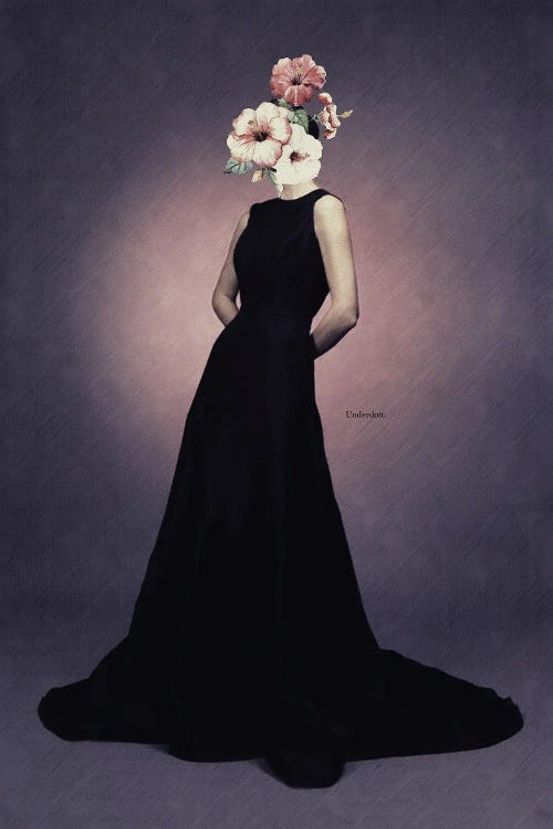 Flower Girl by Underdott Art wall art