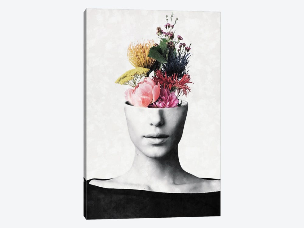 Flowery Beauty by Underdott Art 1-piece Art Print